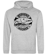 Weekend Hooker hoodie in heather grey
