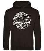 Weekend Hooker hoodie in jet black
