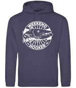 Weekend Hooker hoodie in shark grey