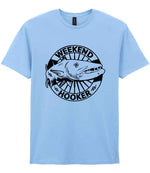 Weekend Hooker t-shirt in light blue