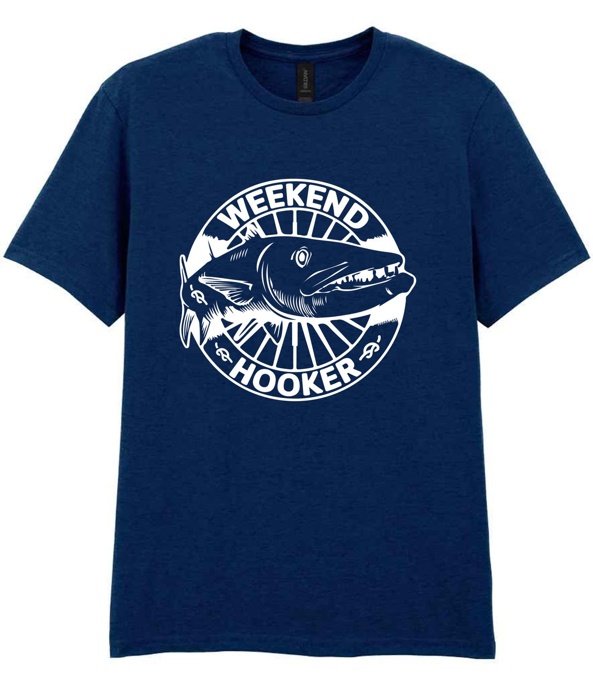 Weekend Hooker t-shirt in navy