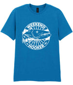 Weekend Hooker t-shirt in sapphire blue