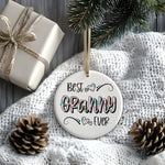Best Granny Ever hanging decoration in standard