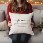 Glamma Definition cushion in white