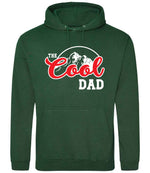 The Cool Dad hoodie in bottle green