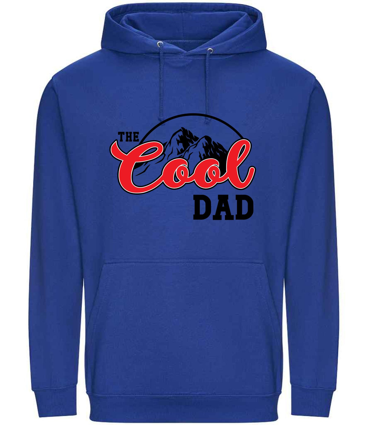 The Cool Dad hoodie in bright royal