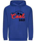 The Cool Dad hoodie in bright royal
