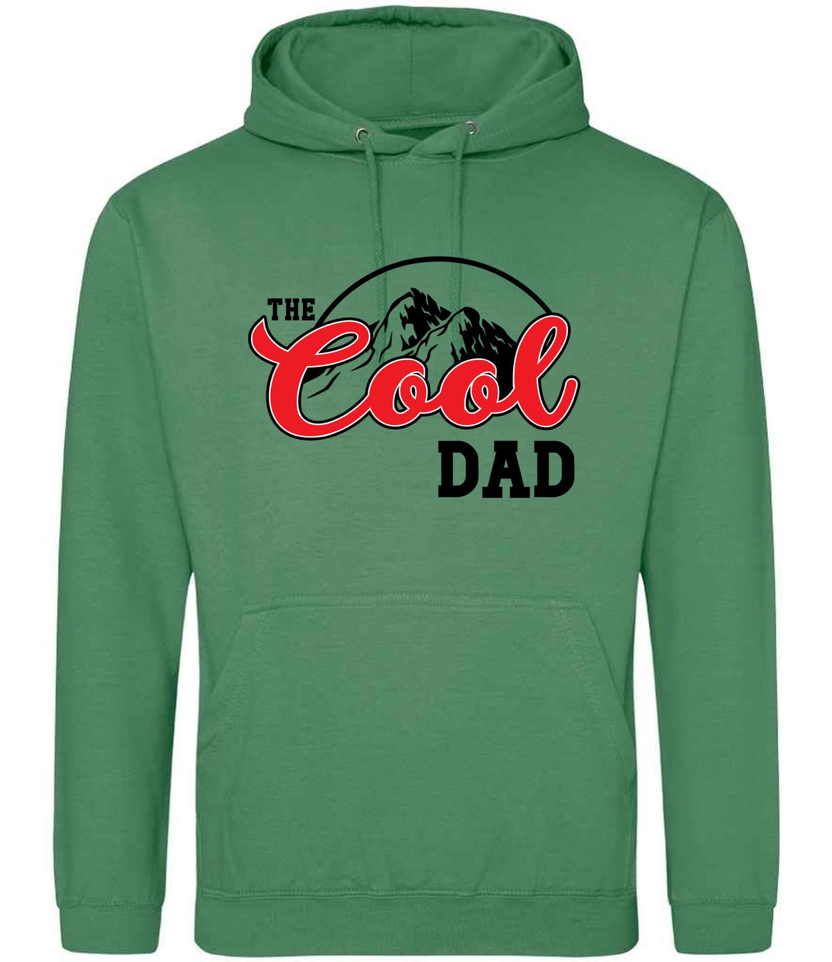 The Cool Dad hoodie in cactus green