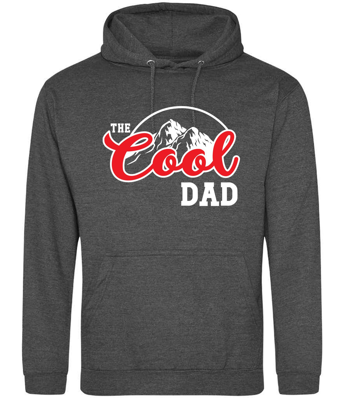 The Cool Dad hoodie in charcoal