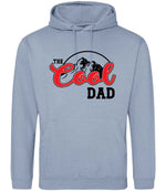 The Cool Dad hoodie in dusty blue