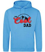 The Cool Dad hoodie in hawaiian blue
