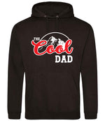 The Cool Dad hoodie in jet black