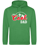 The Cool Dad hoodie in kelly green