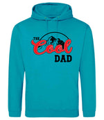The Cool Dad hoodie in lagoon blue