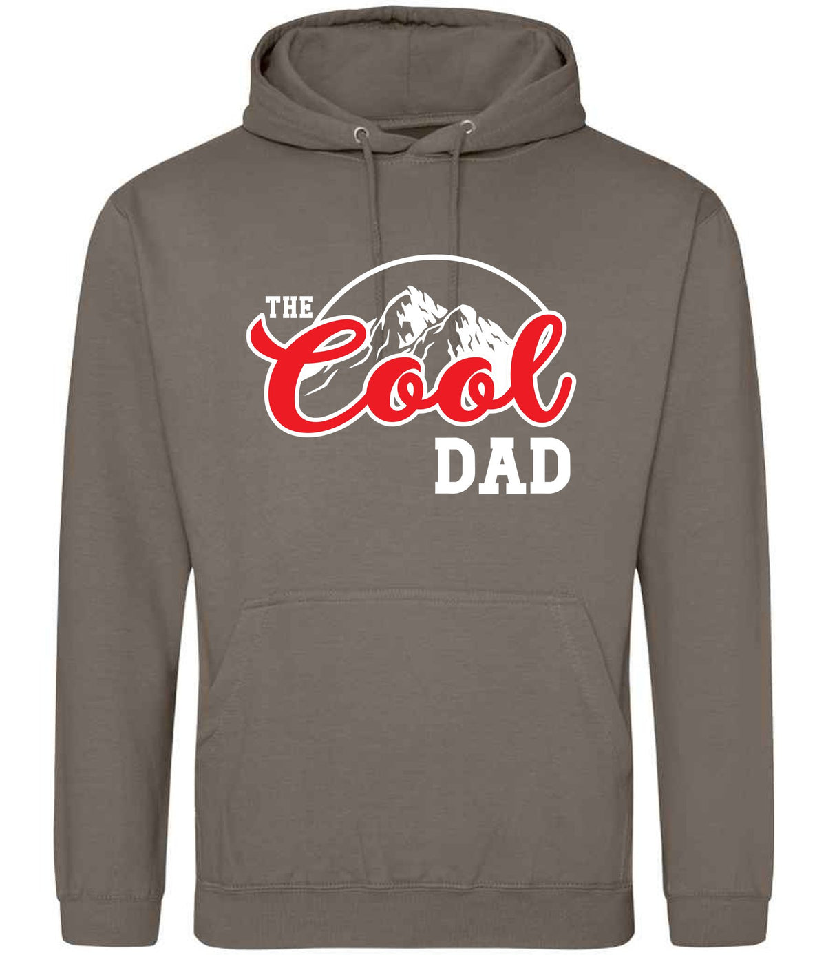 The Cool Dad hoodie in natural clay
