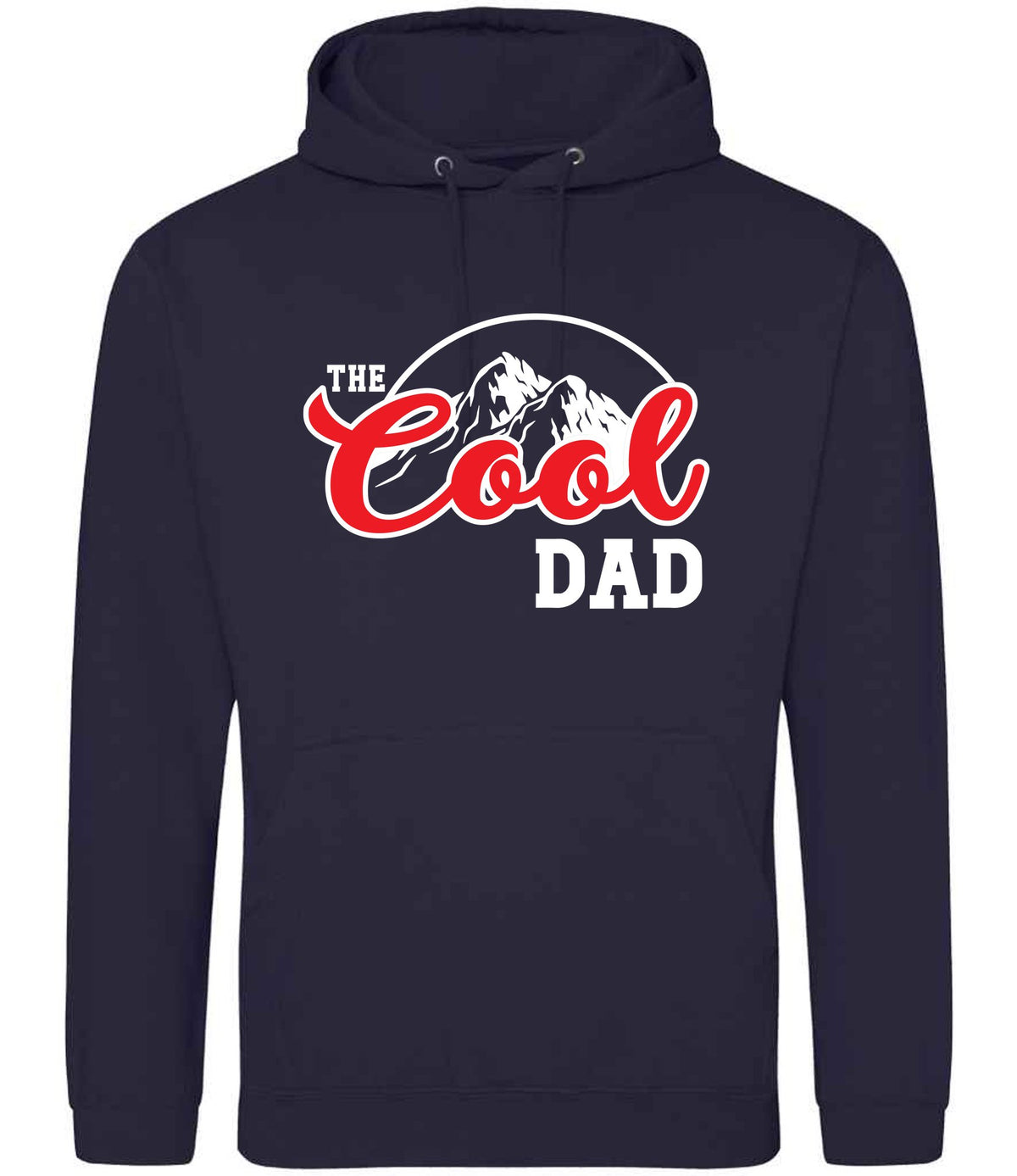 The Cool Dad hoodie in oxford navy