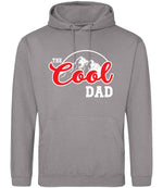 The Cool Dad hoodie in platinum grey