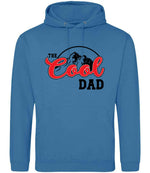 The Cool Dad hoodie in sapphire blue