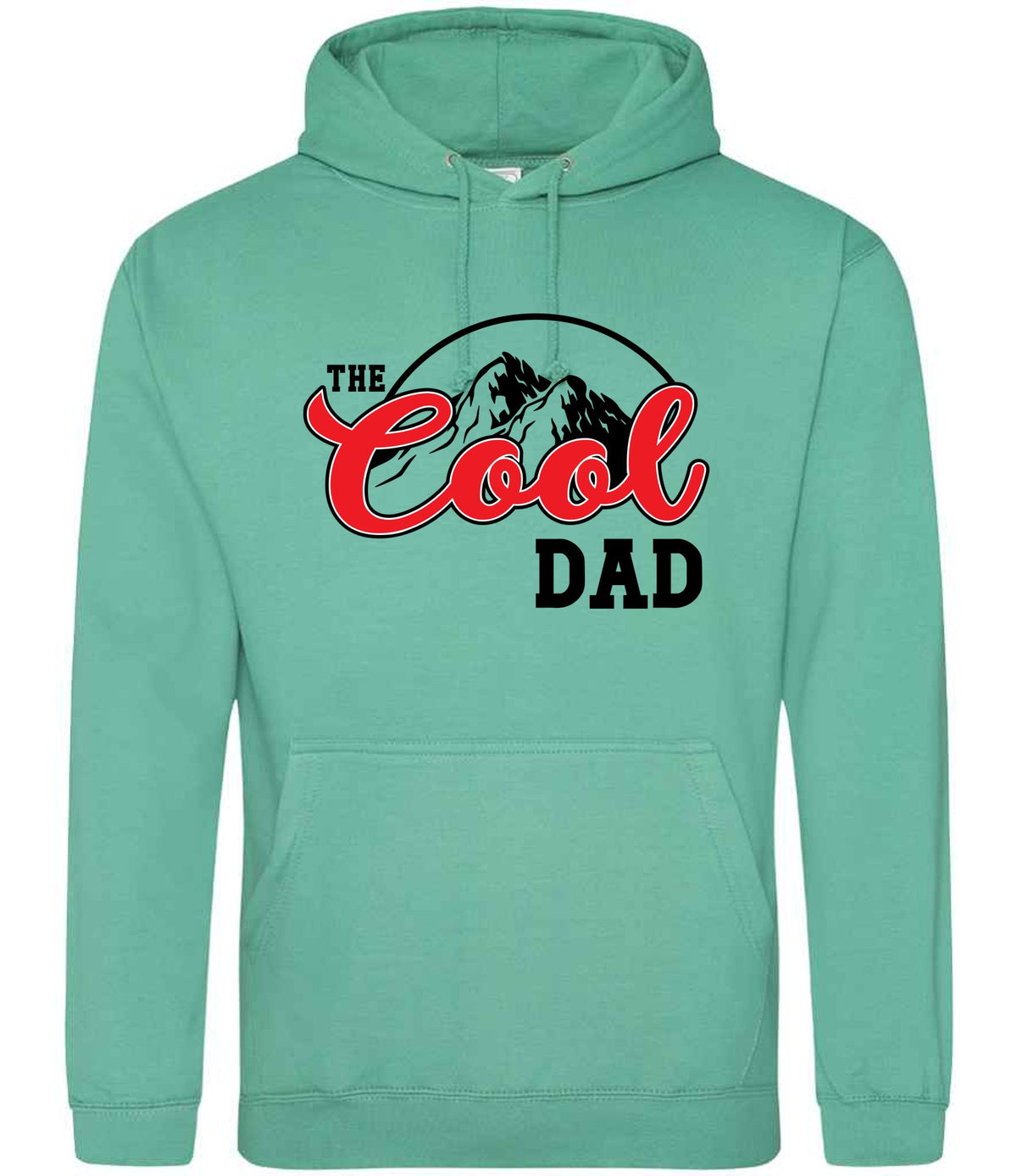 The Cool Dad hoodie in spring green