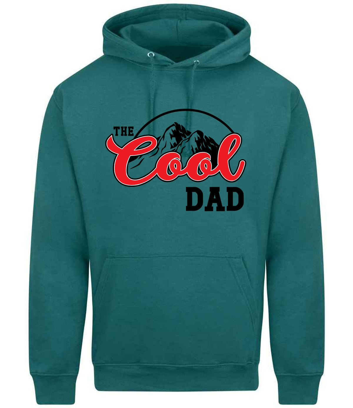 The Cool Dad hoodie in teal
