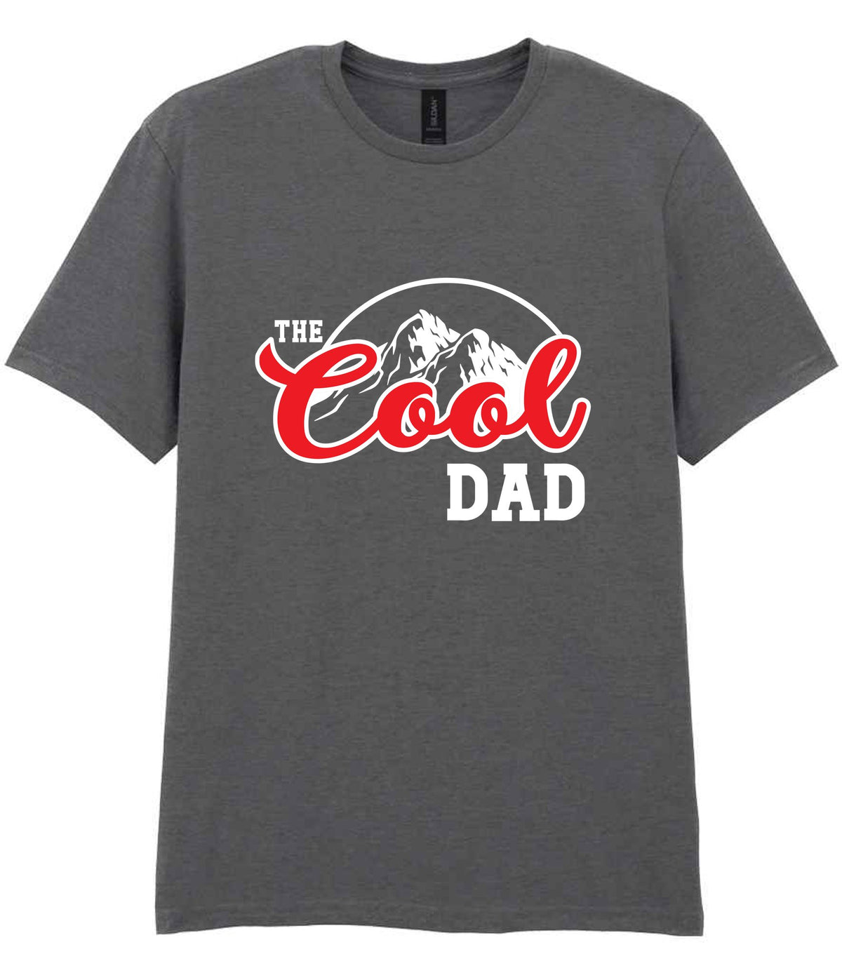 The Cool Dad t-shirt in charcoal