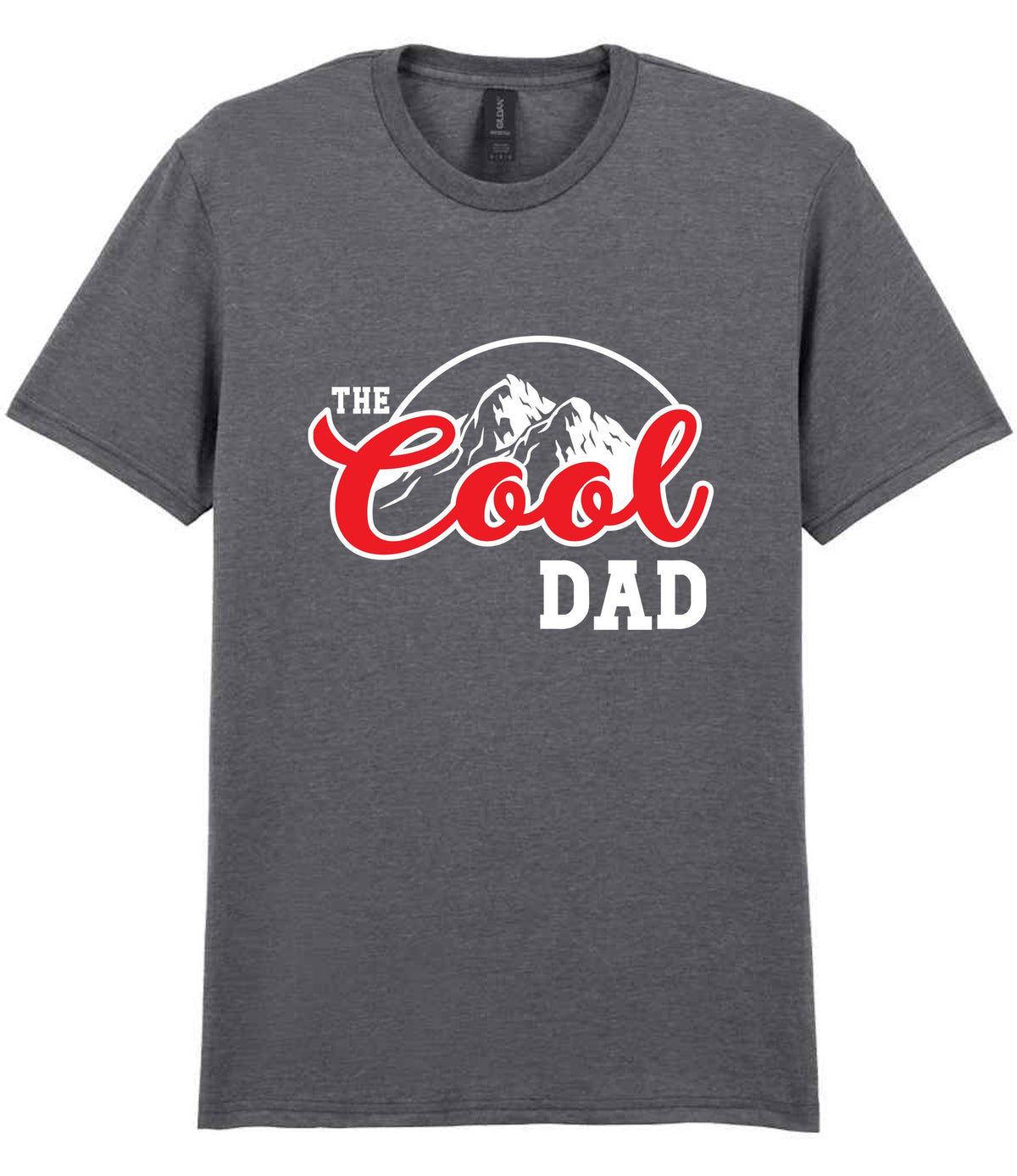 The Cool Dad t-shirt in graphite heather