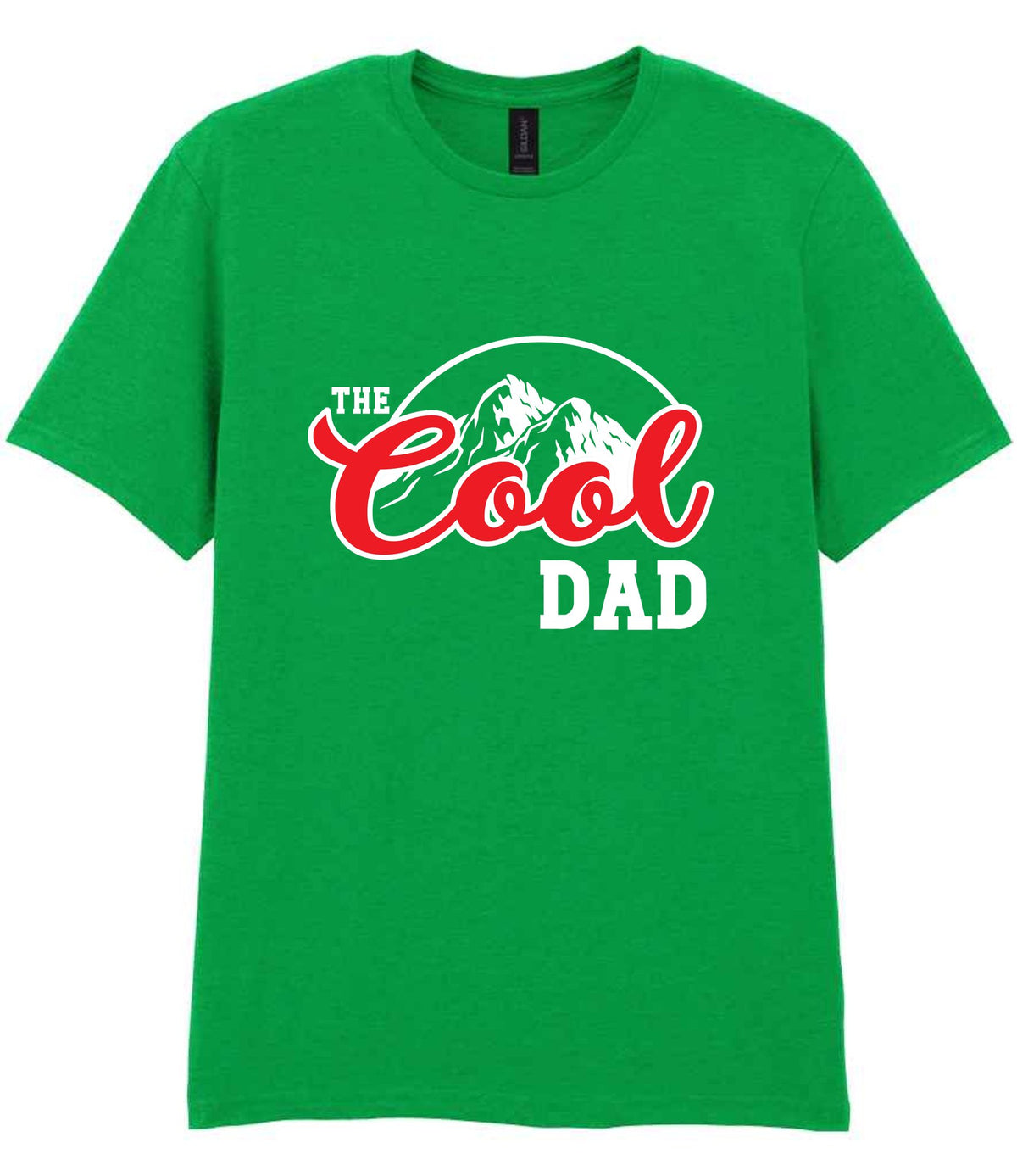 The Cool Dad t-shirt in irish green