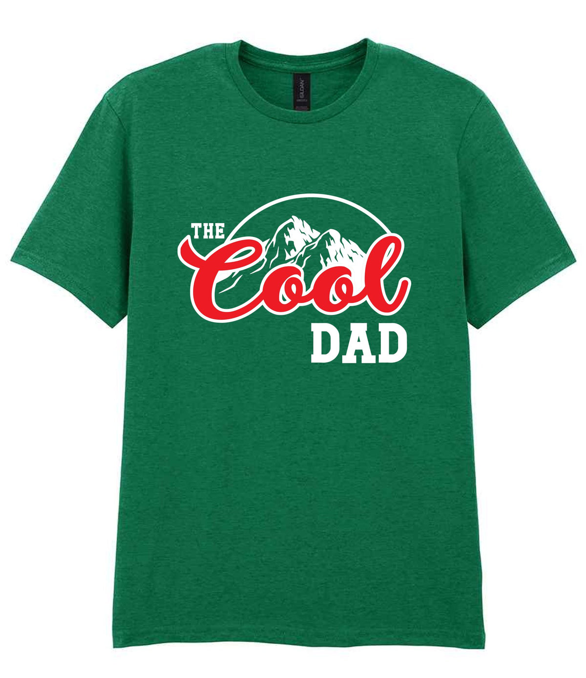 The Cool Dad t-shirt in kelly green