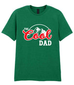 The Cool Dad t-shirt in kelly green