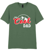The Cool Dad t-shirt in military green
