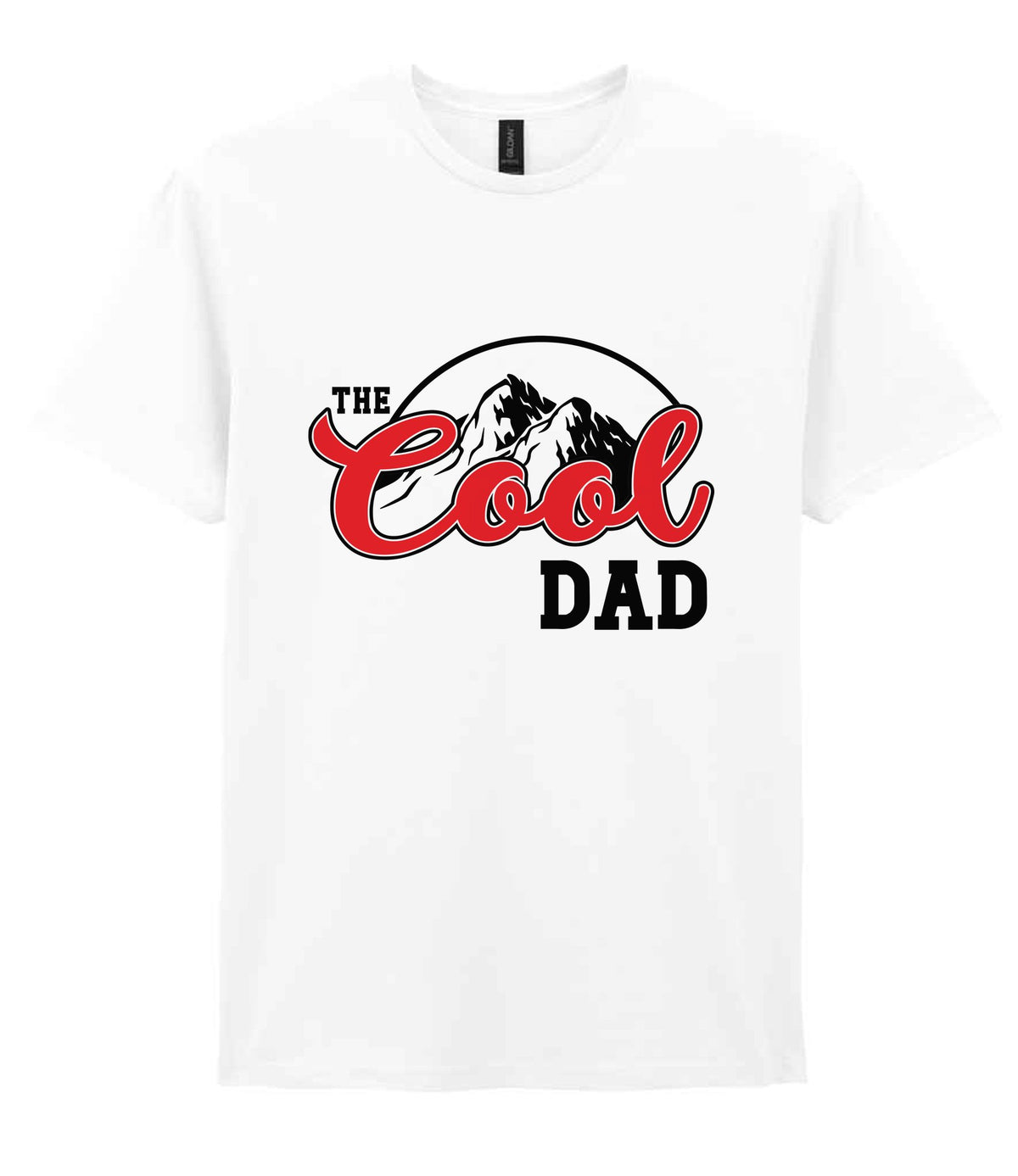 The Cool Dad t-shirt in white