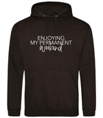 Permanentweekend hoodie in jet black