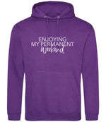 Permanentweekend hoodie in purple