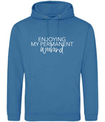 Permanentweekend hoodie in sapphire blue
