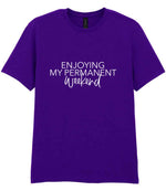 Permanentweekend t-shirt in purple