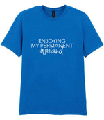 Permanentweekend t-shirt in royal blue