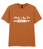 That's How I Roll t-shirt in fan texas orange