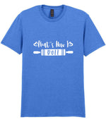 That's How I Roll t-shirt in heather royal