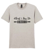 That's How I Roll t-shirt in ice grey