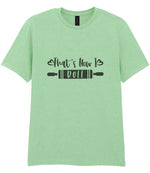That's How I Roll t-shirt in mint