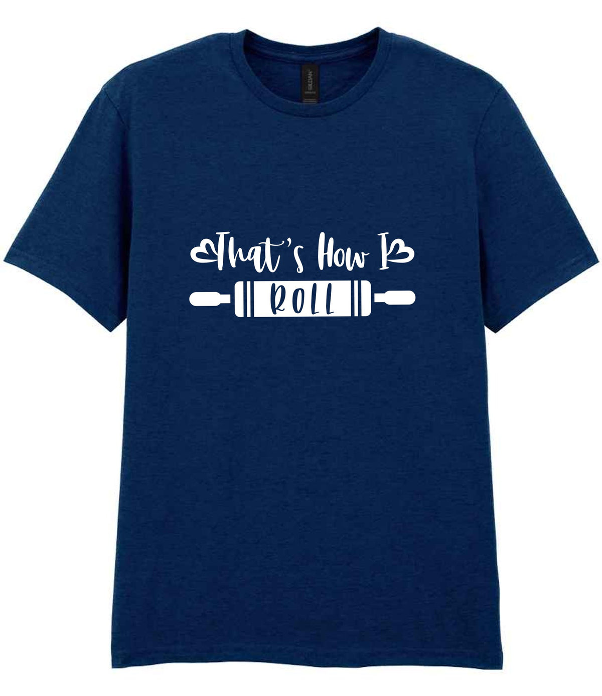 Thats How I Roll t-shirt in navy