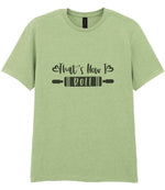 Thats How I Roll t-shirt in pistachio