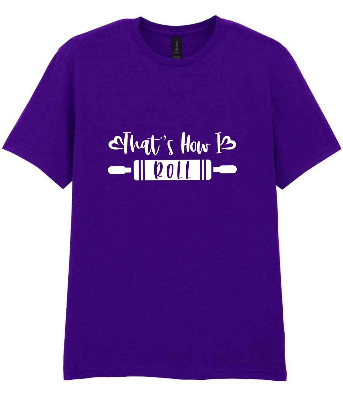 Thats How I Roll t-shirt in purple