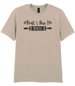 Thats How I Roll t-shirt in sand