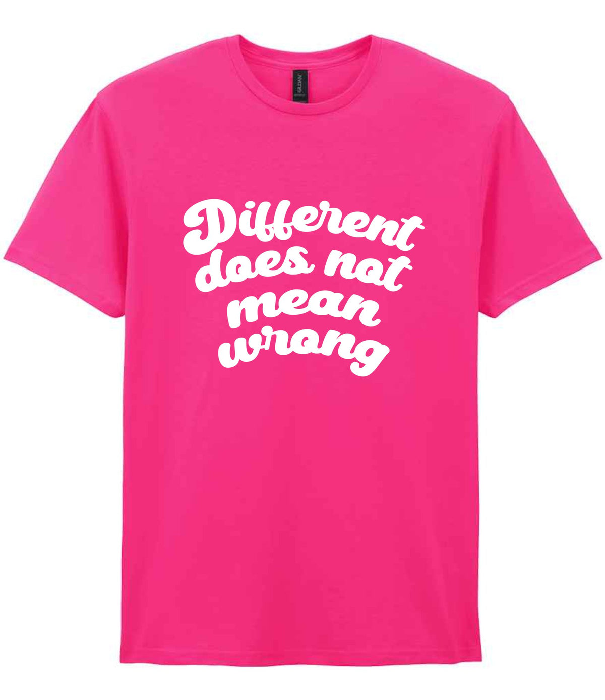 T-shirt piece of the Different Does Not Mean Wrong Matching Set: Mug, Coaster & T-shirt in Heliconia