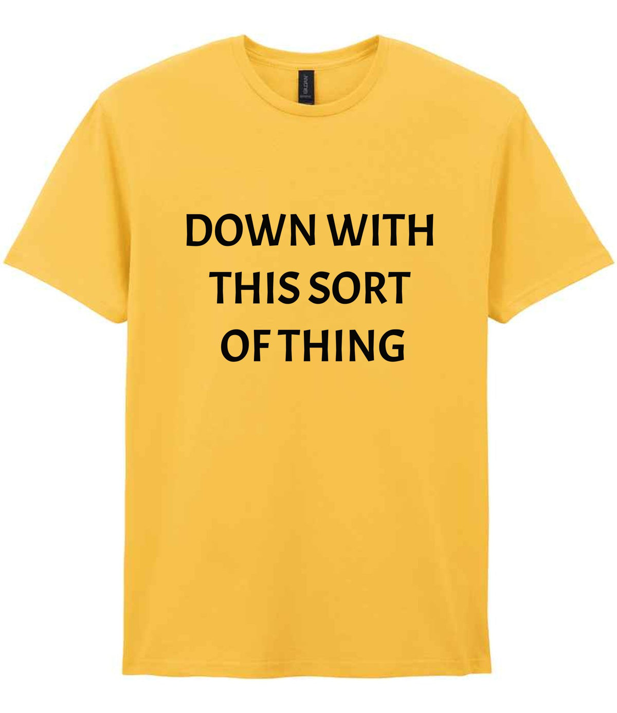 Down with This Sort of Thing t-shirt in daisy