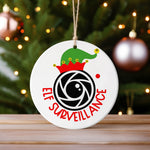 Elf Surveillance ceramic hanging decoration in standard