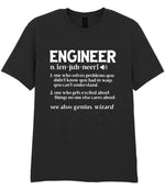 Engineer Definition t-shirt in black