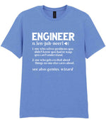 Engineer Definition t-shirt in carolina blue