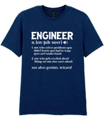 Engineer Definition t-shirt in navy